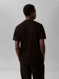 Negru Tricou Din Tech Interlock  Barbati