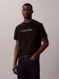 Negru Tricou Lejer Cu Logo  Barbati