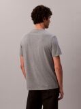 Gri Tricou Din Bumbac Cu Emblema  Barbati