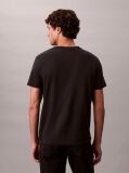Negru Tricou Din Bumbac Cu Emblema  Barbati