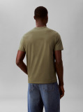 Verde Tricou Cu Logo Si Croiala Clasica   Barbati