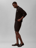 Negru Pantaloni Scurti Chino Drepti  Barbati
