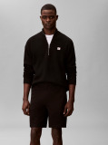 Negru Pantaloni Scurti Chino Drepti  Barbati
