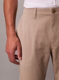 Maro Pantaloni Chinos Cu Croiala Slim Si Nasturi  Barbati
