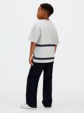Gri Tricou Cu Logo  Baieti