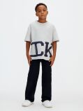 Gri Tricou Cu Logo  Baieti