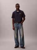 Albastru Tricou Polo Casual Monologo  Barbati