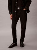 Negru Blugi Negri Cu Croiala Slim Si Picior Tapered  Barbati