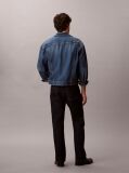 Denim Blugi Drepti Clasici Cu Cusaturi Evidentiate  Barbati