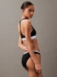 Negru Set 3 Slipuri Tip Bikini Cu Talie Joasa  Femei