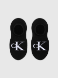 Black 2 Pack Invisible Socks  Women