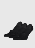 Negru Set 3 Perechi Sosete Invizibile  Barbati