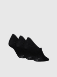 Negru Set 3 Perechi Sosete Invizibile  Femei