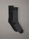 Negru Set De 2 Perechi De Sosete Clasice  Barbati