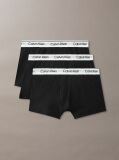 Negru Set De 3 Perechi De Boxeri Pentru Baieti - Icon Cotton Stretch  Baieti