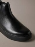 Negru Ghete Chelsea Din Piele Cu Talpa Hibrida Cupsole  Barbati