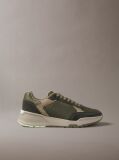 Verde Adidasi Dad Chunky Din Piele Intoarsa  Barbati