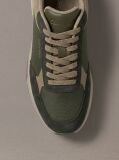 Verde Adidasi Dad Chunky Din Piele Intoarsa  Barbati