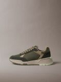Verde Adidasi Dad Chunky Din Piele Intoarsa  Barbati