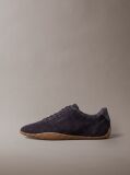 Brown Suede Hybrid Ballet Trainers  Women