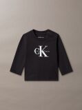 Negru Tricou Cu Maneca Lunga Pentru Nou-Nascuti  Nou-nascuti