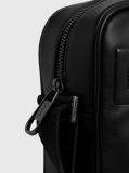 Black Small Reporter Bag  Men
