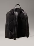 Black Logo Backpack  Men