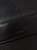 Black Logo Backpack  Men