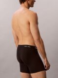 Negru Set De 3 Perechi De Boxeri - Icon Cotton Stretch  Barbati