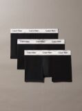 Negru Set De 3 Perechi De Boxeri - Icon Cotton Stretch  Barbati