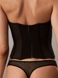 Black Thong - Emblem Mesh  Women