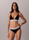 Negru Sutien Triunghi - Icon Cotton Modal  Femei