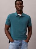 Green Cotton Piqué Polo Shirt  Men