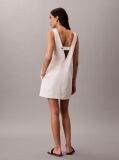 White Denim Shift Dress  Women