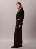 Negru Pantaloni De Trening Din Terry Cu Logo Grafic  Femei