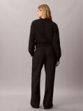 Negru Pantaloni De Trening Din Terry Cu Logo Grafic  Femei