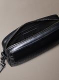 Black Allover Emblem Logo Card Holder and Pouch  Men