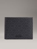 Black Monogram Wallet  Men