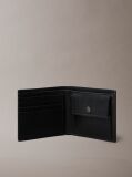 Negru Portofel Billfold Din Piele Saffiano  Barbati