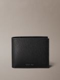 Negru Portofel Billfold Din Piele Saffiano  Barbati