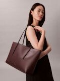 Red Foil Logo Tote Bag  Women