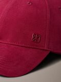 Rosu Sapca Baseball Cu Logo Monogram Si Emblema  Femei