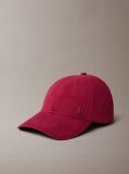 Rosu Sapca Baseball Cu Logo Monogram Si Emblema  Femei