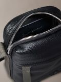 Black Small Reporter Bag  Men