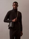 Black Small Reporter Bag  Men
