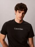 Negru Tricou Cu Logo  Barbati