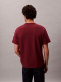 Rosu Tricou Cu Logo Monograma  Barbati