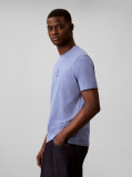 Albastru Tricou Cu Logo Monograma  Barbati