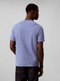 Albastru Tricou Cu Logo Monograma  Barbati