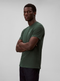 Verde Tricou Clasic Cu Maneci Scurta Si Monograma  Barbati